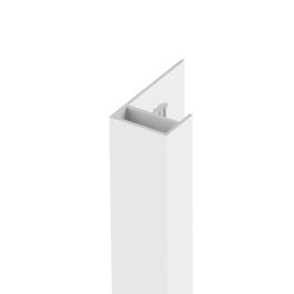 HERRAJES ALK Profil Vertical Ateneo 2,75M Finition Blanc Mate (Set de 2)