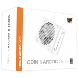 Xigmatek Odin II O750 ARCTIC - Alimentation PC 750W 80Plus - Non modulaire - Ventilateur 120mm - Blanc