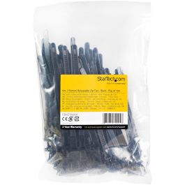 Attaches pour câble en nylon Startech CBMZTRB6BK Noir