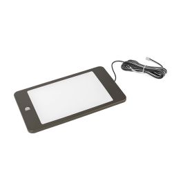 HERRAJES ALK Lampara Paneled 5W LED Gris Natural 4000K avec Capteur PIR Mocca ou Noir