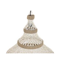 Suspension Home ESPRIT Blanc Naturel Coquillages 50 W 50 x 50 x 130 cm