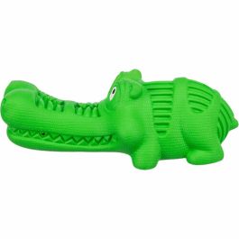 Jouet Distributeur de Friandises pour Animaux 2 en 1 Trixie Vert 18 cm Crocodile
