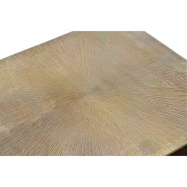 GINER Y COLOMER - Lote de 2 Mesas Nido en Métal et Bronze - Tables Basses Gigognes - Noir et Doré - Dimensions: 56x55x55 cm et 51x50x50 cm