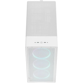 Fractal Design FD-C-EPO1X-05 Boîtier PC Epoch XL Blanc TG RGB Tint Clair - Compatible E-ATX, GPU 425 mm, Watercooling, 3 Ventilateurs Momentum 14, USB-C 20 Gbit/s, Design Épuré