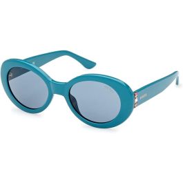 Lunettes de soleil Femme Guess GU7904 89V Turquoise Ø 51 mm