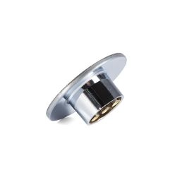 HERRAJES ALK Poignée LUNA Ø60mm Zamak Finition Aluminium RAL Noir Mate Chrome