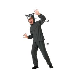 Déguisement Loup Garçon Enfant 7-9 Ans - Costume Carnaval Fantaisie Animal Forêt 3 Pièces (Cagoule, T-Shirt, Pantalon) Gris Polyester Precio: 23.04. SKU: S1100858