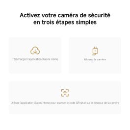 Camescope de surveillance Xiaomi BHR08NBGL 1080 p