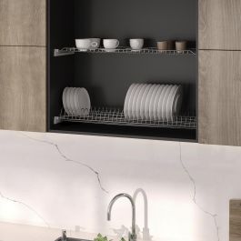 Emuca Égouttoir Suprastar pour module, 900, Acier, Chromé