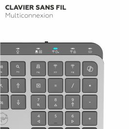 Mobility Lab Clavier Sans Fil KP450W AZERTY Noir Multiconnexions