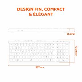 Clavier Mobility Lab KP450W Compact Noir Gris