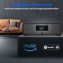 Medion Radio Internet DAB/FM Lecteur CD Son 2.1 80W RMS MED4061275196573