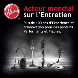Hoover HW500 Aspirateur et Mop Sans Fil pour Solides et Liquides, Double Rouleau, Moteur 230W