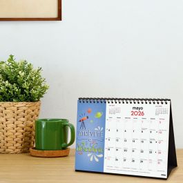 Calendrier de bureau Finocam Multicouleur Papier 21 x 15 cm