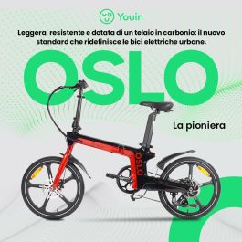 Vélo Électrique Youin BK1900 OSLO Rouge