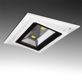 Downlight LED 20W 1685Lm 2700K Rectangulaire Basculant 40.000H [HO-DRECTBAS-20W-WW]