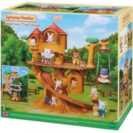 SYLVANIAN FAMILIES Cabane dans les arbres Vacances Balançoire et toboggan pour bébés