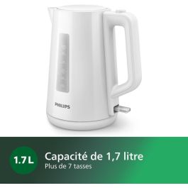 Bouilloire électrique - PHILIPS - HD9318/00 - Collection Daily - 1.7L - 2200W - Blanc