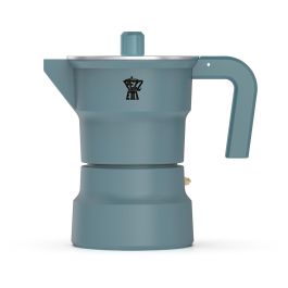 Pezzetti SOLIDEXPRESS Cafetière Italienne Aluminium 3 Tasses Verte