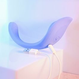 Vibration de Stimulation Double Evolved Violet