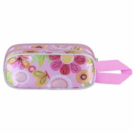 Trousse Fourre-Tout Double Minnie Mouse Kitten Rose 22 x 8 x 9,5 cm 3D