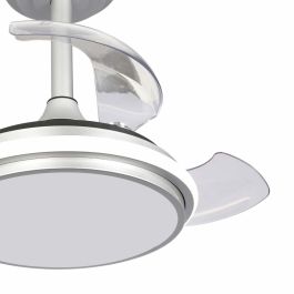 Ventilateur de Plafond avec Lumière CristalRecord Argenté 35 W (3000 K) (4000 K)