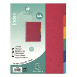 Séparateurs Exacompta 2412E Papier carton (12 Unités)