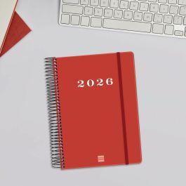 Agenda Finocam MY Rouge A5 15,5 x 21,2 cm 2026
