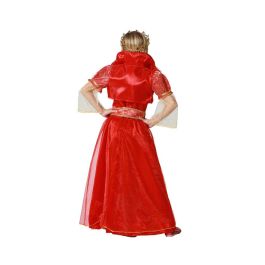 Déguisement Reine Rouge pour Fille - Costume 3-4 Ans - Fantaisie - Polyester - 3 Pièces (Vestido, Chaqueta, Cinturón)