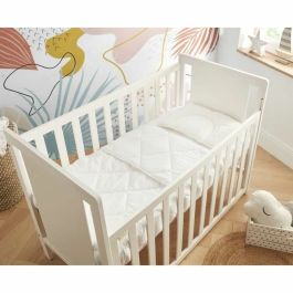 MON P'TIT DODO Couette 75x120 cm Blanc 1 personne 100% Polyester Fibre creuse siliconée Cálido AUC1706400192917