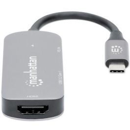 MANHATTAN USB-C auf HDMI 3-in-1 Docking-Konverter mit PD