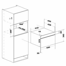 Micro-ondes intégrable Cecotec Bolero Hexa MW703800 1450 W Gris 34 L