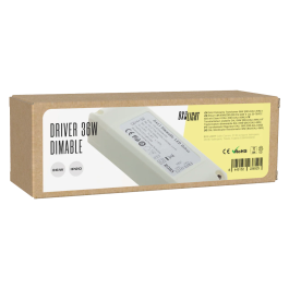 BX3 LIGHT Driver LED DALI CM-36VADDR-EMI, 40W, sortie 50-76V DC 600 mA, constante, classe II, filtrage EMI, pour éclairage professionnel