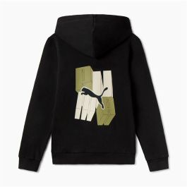 Veste Enfant Puma Essentials+ Graphic Hoodie Fz Noir