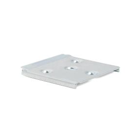 HERRAJES ALK Plaque de suspension meuble E-Delta 50x50 zingué pour meubles suspendus