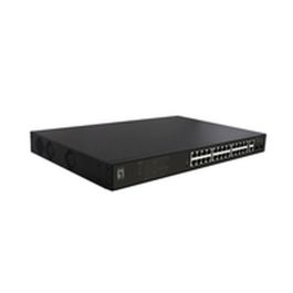 Level One GEP-2821 Switch 24x PoE+ Gigabit Ethernet 2xSFP 390W 19" 1U Non-géré