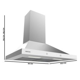 Hotte standard Cecotec Flux PT 604400 Acier