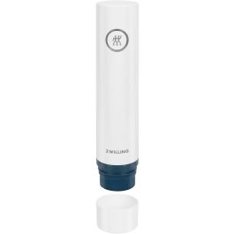 Zwilling 36815-014-0 - Machine de mise sous vide pour aliments avec conteneurs en verre, pompe USB, étanchéité sous vide, bleu, sans BPA
