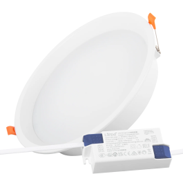 LIFUD Downlight LED 32W 140 Lm/W Flicker Free Driver LUMILEDS SMD3030 6000K Blanc Froid