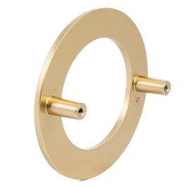 Giusti Poignée Zamak Modèle Marita Ø52 Finition Or Satiné