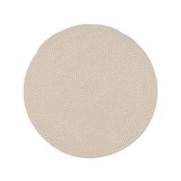 Tapis Blanc Beige 90 x 90 x 0,2 cm