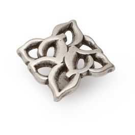 GIUSTI Pomo Zmk Ada 34X34 H22 1A Plata Vieja Acabado Plata Vieja