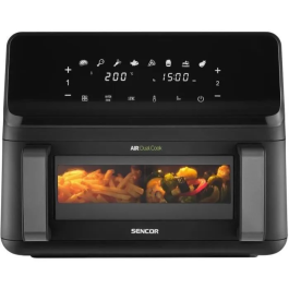 Sencor SFR 9650BK - Friteuse à air sans huile, 9 L, 8 programmes, thermostat 80-200°C, affichage numérique, panier amovible antiadhésif Precio: 141.372. SKU: B1EX5BWRV6