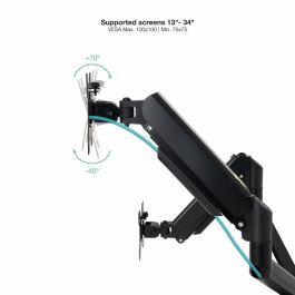 Écran TooQ LP1434TNR-B 34" 13"