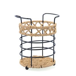 Soporte Cubiertos Acero Carbono Trend Quid 11,5x11,5x15 cm