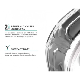 Force Case Coque FC Feel transparente pour iPhone, protection premium compatible MagSafe