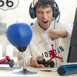 Sac de Frappe Gonflable Anti-stress de Bureau Hittres InnovaGoods