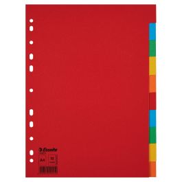 Séparateurs Esselte Multicouleur Carton (10 Unités)