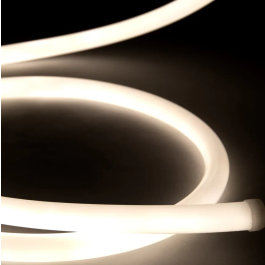 Bande LED Néon Flexible Circulaire 220V, Bleu, Ø15mm 22W/m x1M IP67