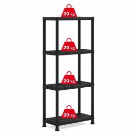 Keter Étagère Modulaire 4 Étagères 60x30x135 cm Résistante à l'Humidité